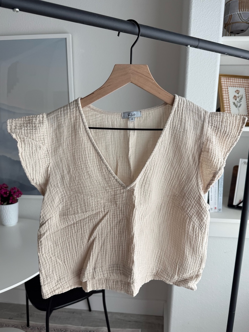 Rails Ruffle Miley Top
